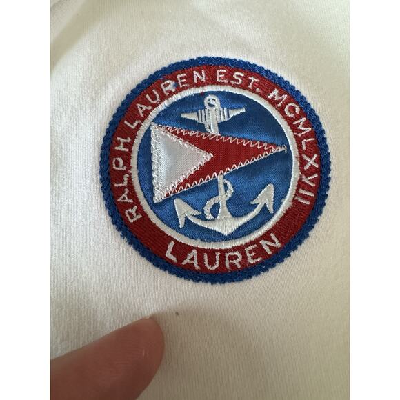 Ralph Lauren Active Track Jacket Sailing Anchor Pennant Patch M - Picture 3 of 11